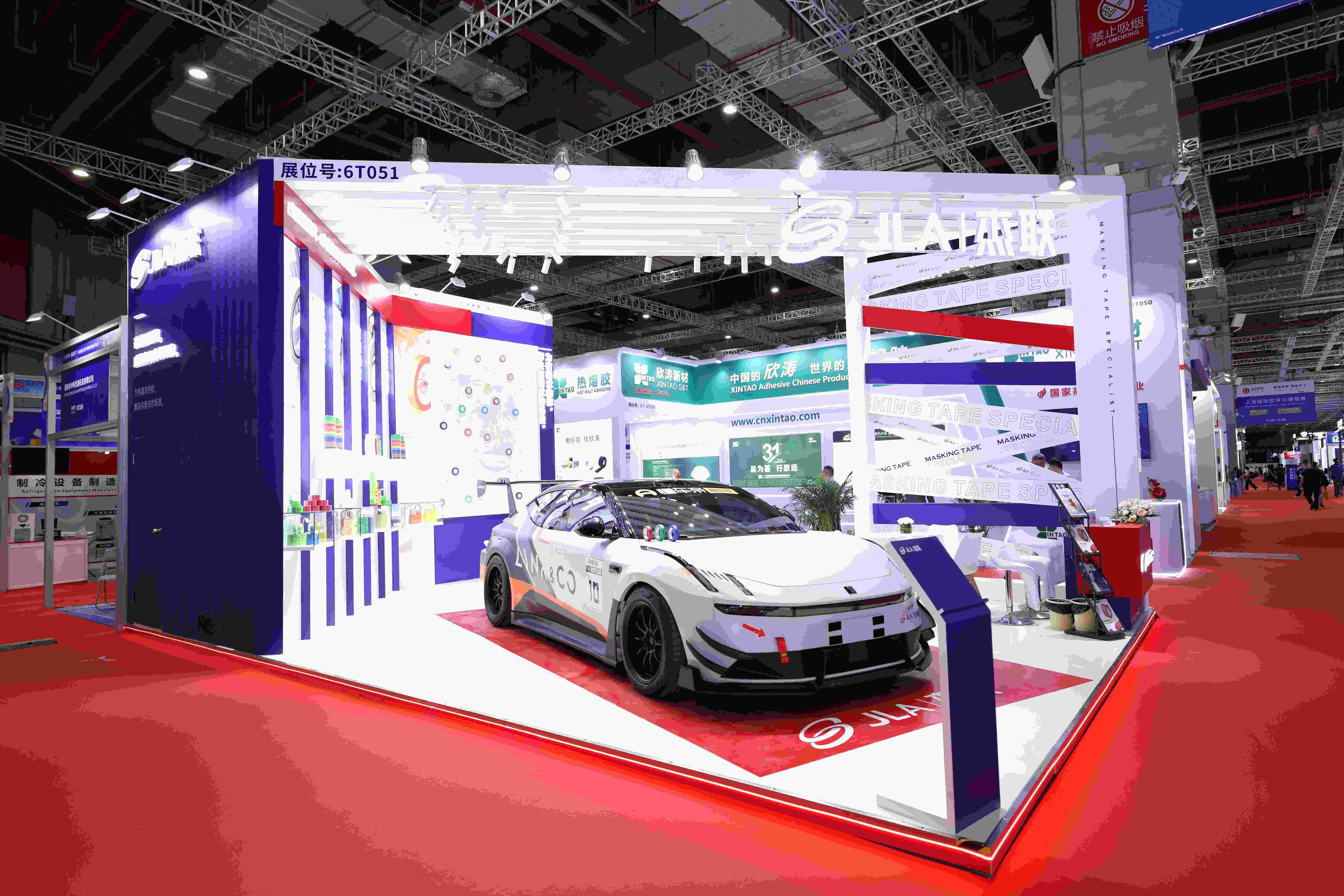 A Tape Manufacturer Brings a Modified Car to the Exhibition – JLA’s Recap of the Shanghai International Adhesive Tape & Film Expo