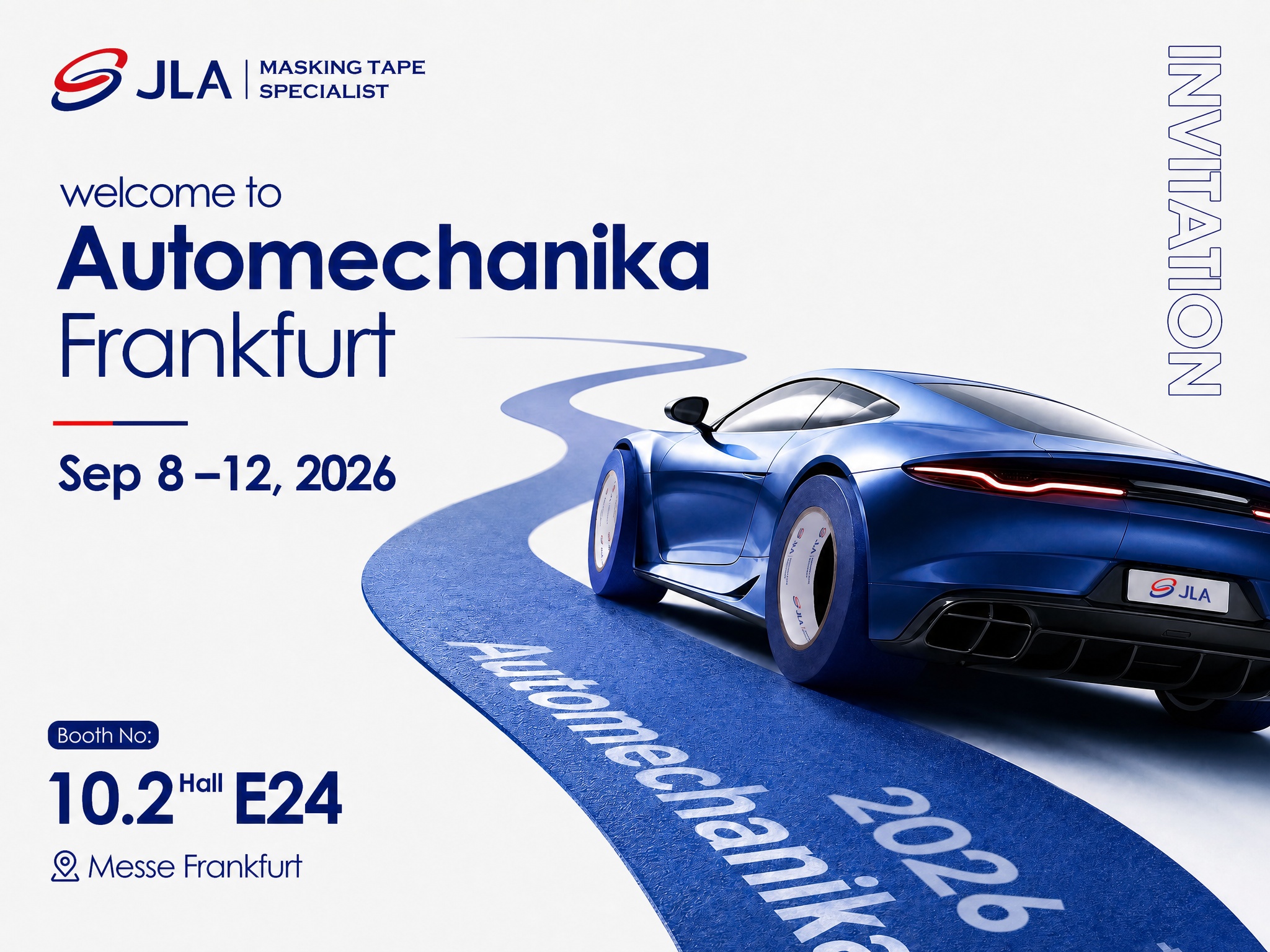 Invitation|Meet JLA Tape at Automechanika Frankfurt 2026