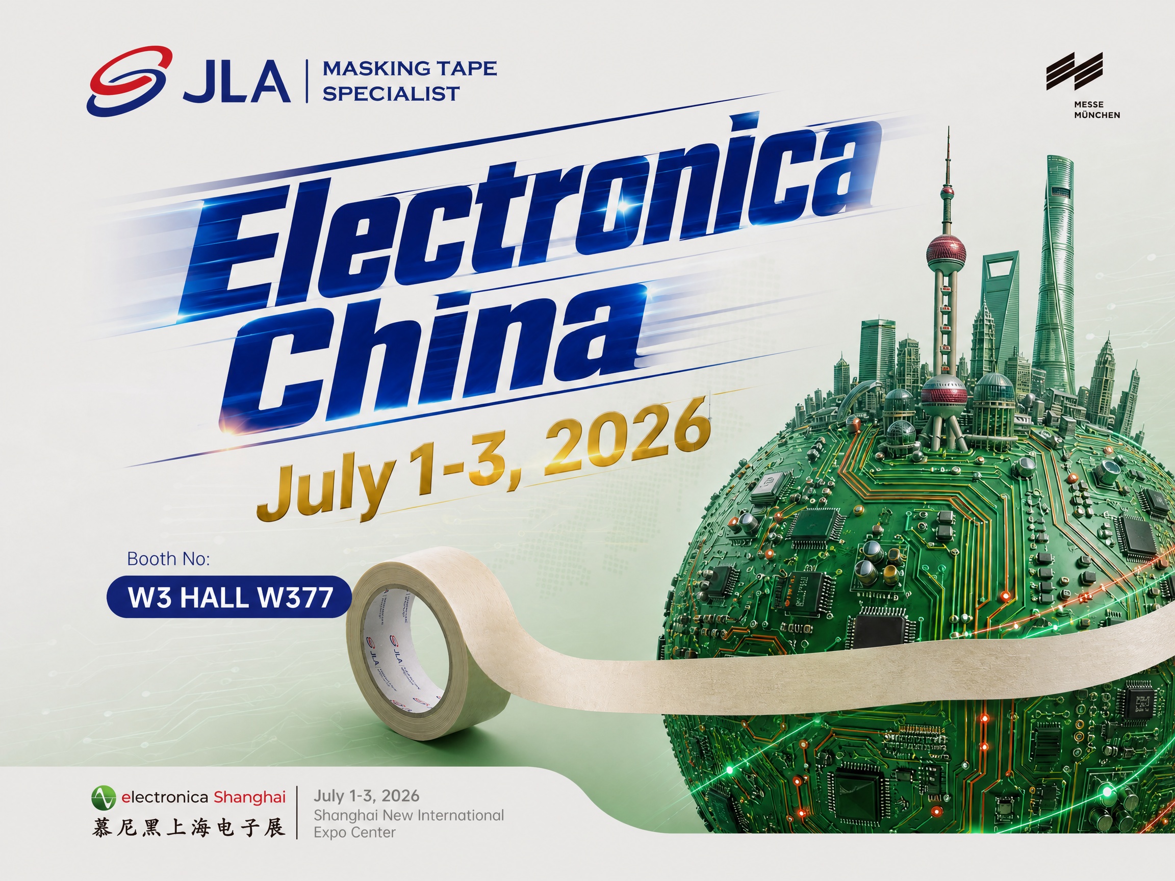 JLA Cordially Invites You to electronica China Shanghai 2026